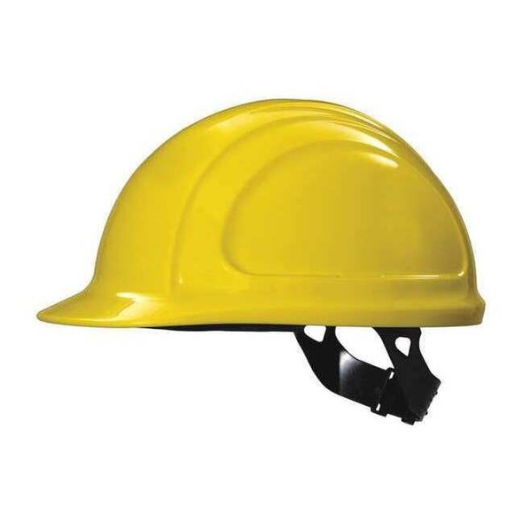 Hard Hat, North Zone, Polyethylene, 4 Point Pinlock, Type 1, Class E, Yellow