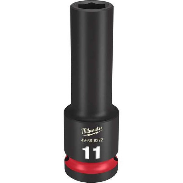 11mm SHOCKWAVE Impact Duty 1/2 in. Drive Deep Well 6 Point Impact Socket