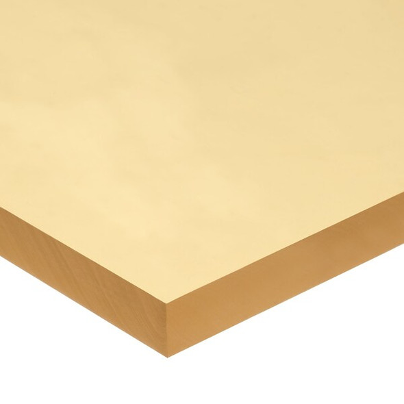 Polyurethane Rubber Sheet No Adhesive, 60A, 1/16"T x 12"W x 12"L
