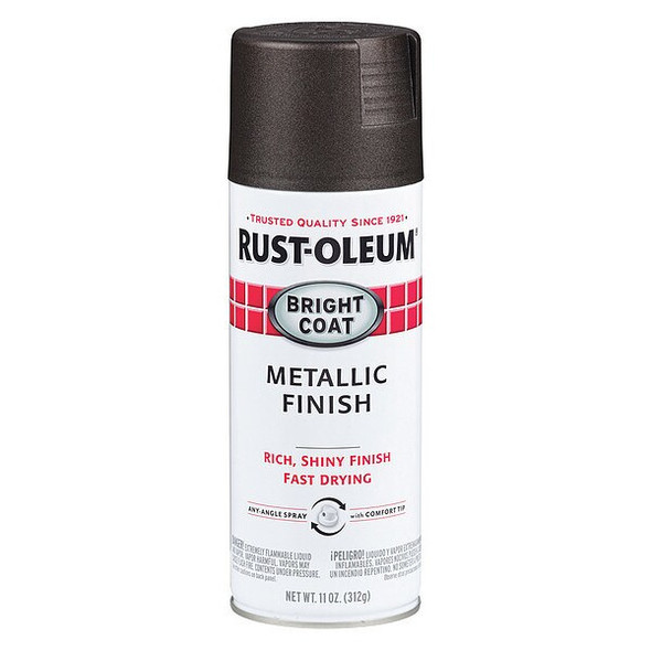 Rust-Oleum Spray Paint,Dark Bronze,11 oz. 7713830