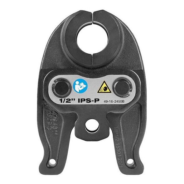 M12 FORCE LOGIC Press Jaw, For 1/2 in Black Iron, Stainless Steel Pipe