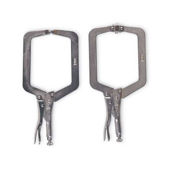 Irwin Locking C-Clamp,18",8" Cap,9-1/2" Throat 18R