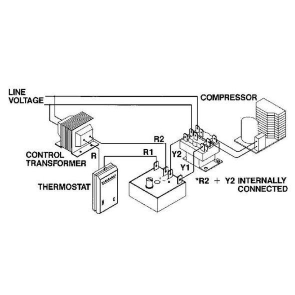 Icm Time Delay Relay, Delay on Break/Lockout, 18 To 30, -, - ICM206B