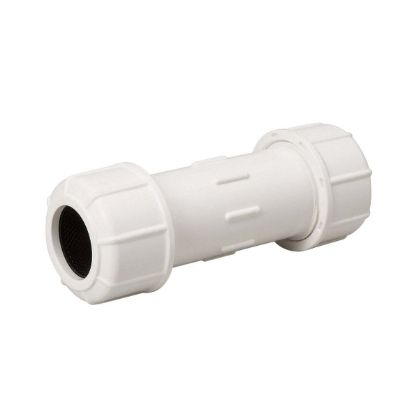 B&K 2-1/2 In. x 2-1/2 In. Compression PVC Coupling 160-109
