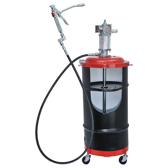 Lincoln Industrial Portable Grease Pump,120 lb./16 gal,50:1 6917 Lincoln Industrial Portable Grease Pump,120 lb./16 gal,50:1 6917