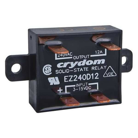 Crydom SolStateRelay,In3-15VDC,Out24-280VAC,SCR EZ240D18 Crydom SolStateRelay,In3-15VDC,Out24-280VAC,SCR EZ240D18