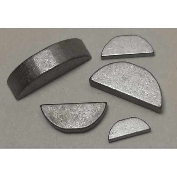 Itw Bee Leitzke Woodruff Key Assortment, Carbon Steel, Plain WWG-DISP-WKC072