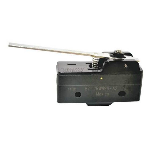 Snap Action Switch, Hinge, Lever Actuator, SPDT, 15 A at 120 V AC Contact Rating