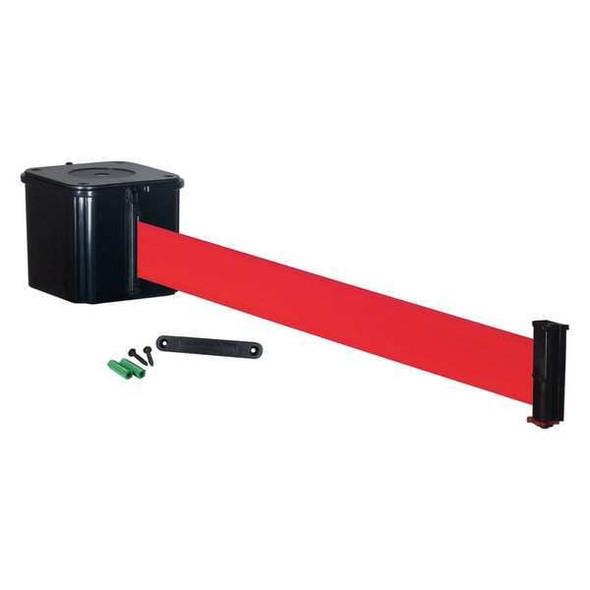 Retracta-Belt Wall Barrier, 20ft Red Belt WM412SB20-RD-RE