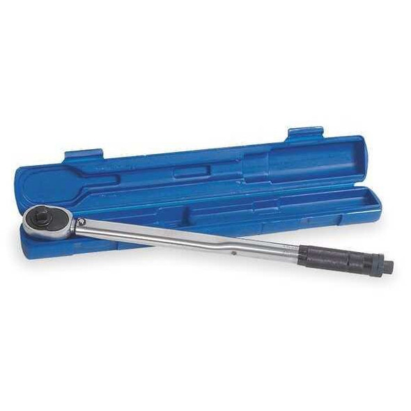 Westward Micrometer Torque Wrench,1/2Dr 4DA97