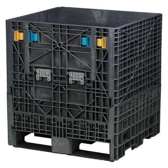 Buckhorn CollaspeBulkContainer,32inL,30inW,Black BN3230342010000