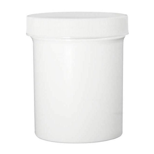 Qorpak Laboratory Jar,White,86 mm H,PK36 PLC-07187