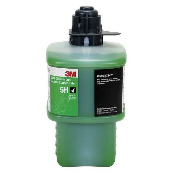 3m Quat Disinfectant Cleaner,2L,Bottle 5H 3m Quat Disinfectant Cleaner,2L,Bottle 5H