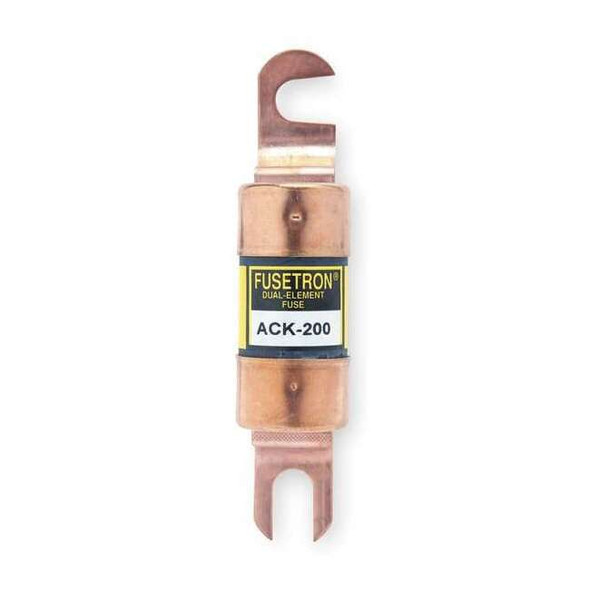 Forklift Limiter Fuse, ACK Series, 200A, Time-Delay, Not Rated, Bolt-On