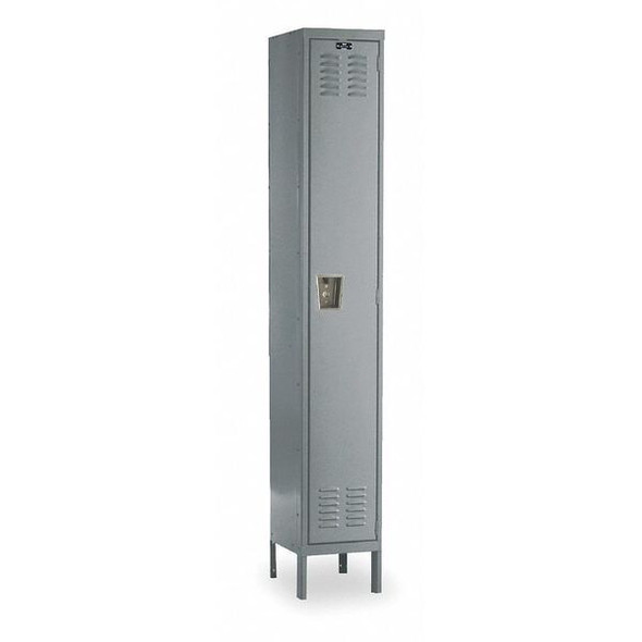 Wardrobe Locker, 18 in W, 18 in D, 78 in H, (1) Tier, (1) Wide, Dark Gray