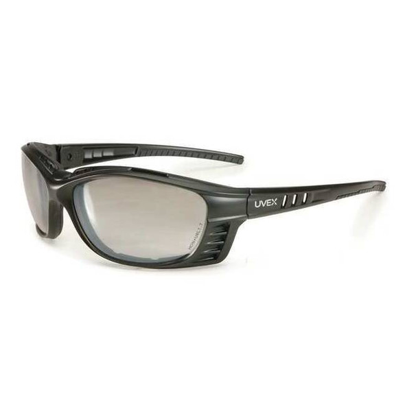 Livewire, Safety Glasses, Anti-Fog, SCT-Reflect 50 Lens, Black Frame, Full-Frame