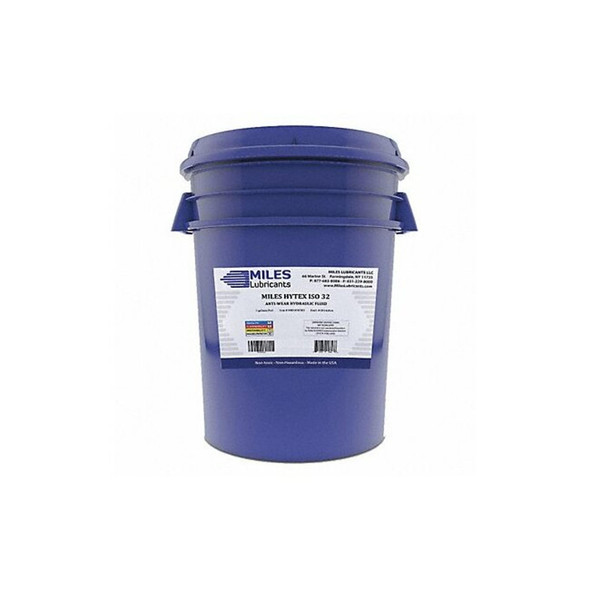 Miles Lubricants 5 gal Pail, Hydraulic Oil, 32 ISO Viscosity, 10W SAE M001000503