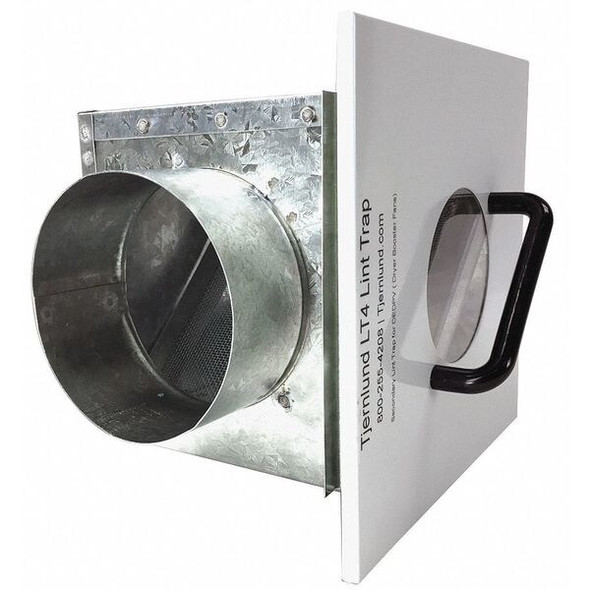 Tjernlund Products Inline Secondary Lint Trap, 4 in. LT4