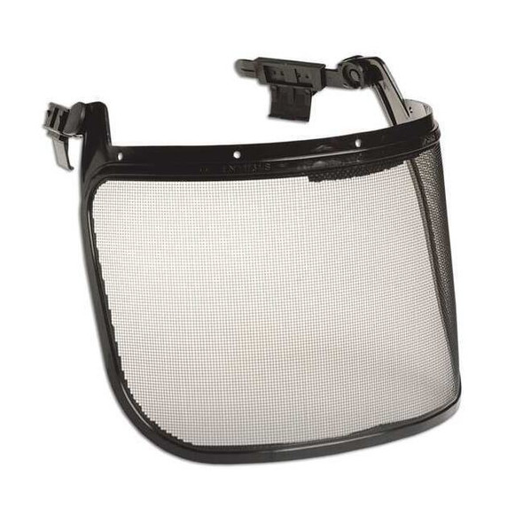 Face Shield Visor, Black Visor, Polycarbonate, Anti-Fog Lens, Black