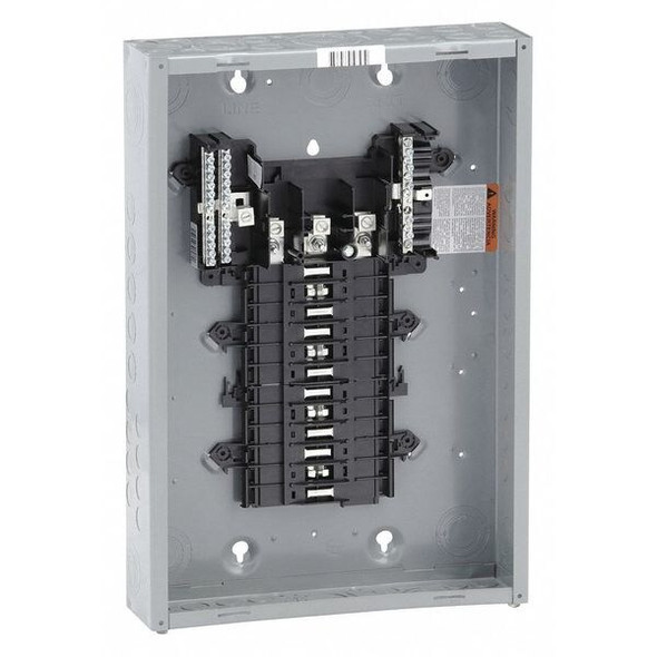 Square D Load Center,125A,Lug,3 Phase,24 Spaces QO324L125G Square D Load Center,125A,Lug,3 Phase,24 Spaces QO324L125G