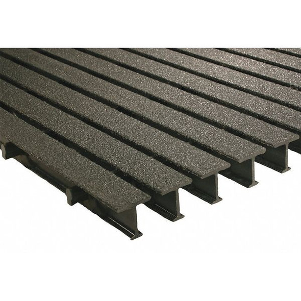 Fibergrate Pedestrian Pultruded Grating,Span 4 ft. 351103.02