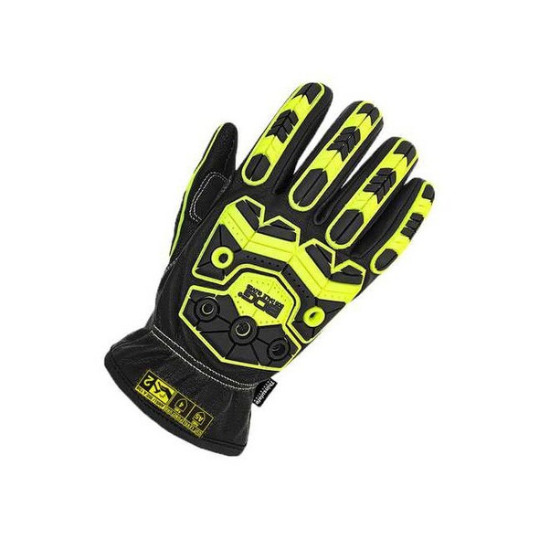 Bdg Cut-Resistant Leather Gloves, Cut Level A5 ,L 1 PR 20-9-10750-L