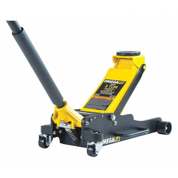 3 Tons Hybrid Service Jack 19" Max. Lifting H., 4" Min. Lifting H