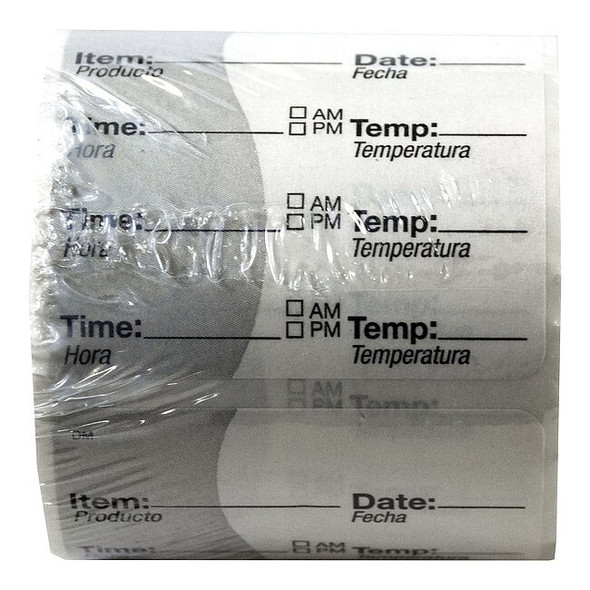 Daymark Food Rotation Label,Blue,2 In. W,PK250 113621