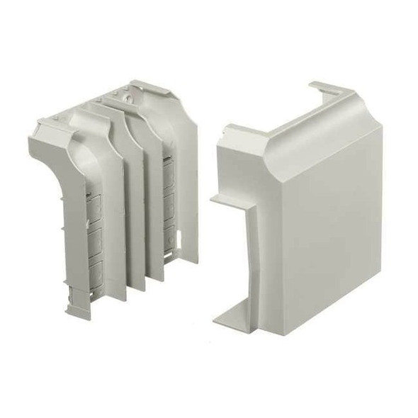 Hubbell Wiring Device-Kellems Tee Base and Cover,White,PVC,Tees PB3TCBCA