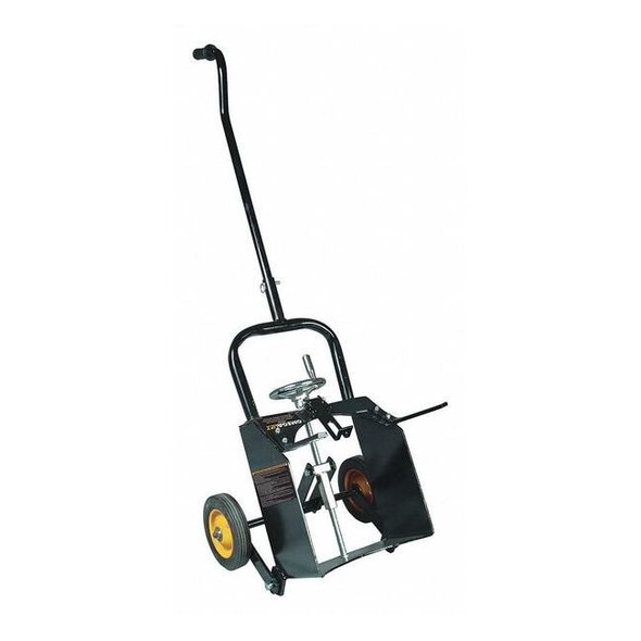 Omega Lift Break Drum Dolly,13" H,40" Handle Length 46000