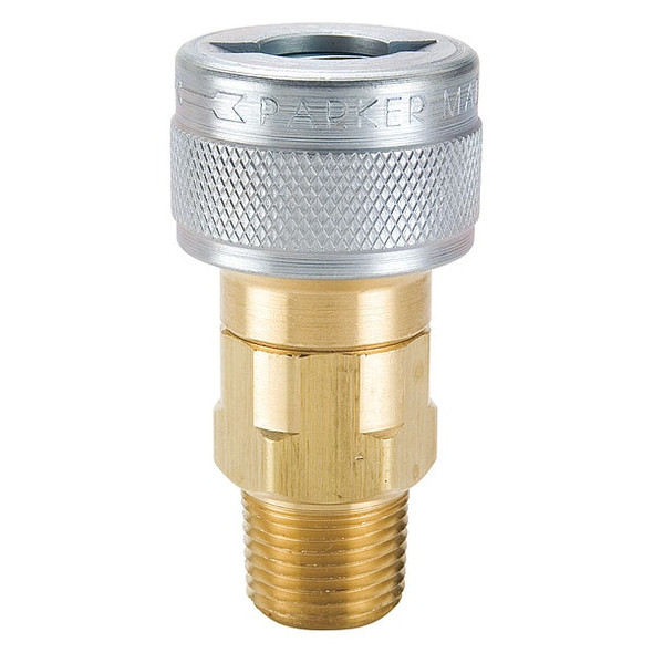 Parker Quick Connect,Plug,1/4" Body TL-251-6MP