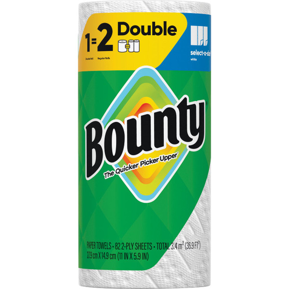 Bounty Select-A-Size Paper Towels, 1 Double Roll 30772157084 Pack of 24