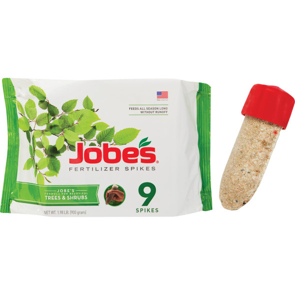 Jobe's 15-3-3 Tree Fertilizer Spikes (9-Pack) 01310