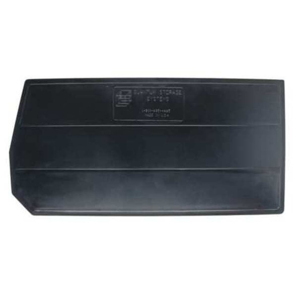 Quantum Storage Systems Bin Divider, 28.375 in L, Plastic, Black DUS974 Quantum Storage Systems Bin Divider, 28.375 in L, Plastic, Black DUS974