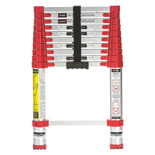 Xtend + Climb Aluminum Telescoping Extension Ladder, 250 lb Load Capacity 760P+