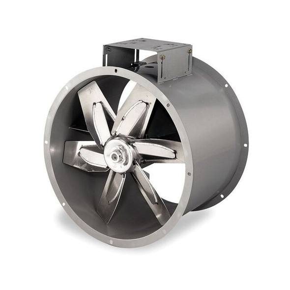 Dayton Steel 23.9"Dia 18"L 28.7"H Tubeaxial Fan 166254