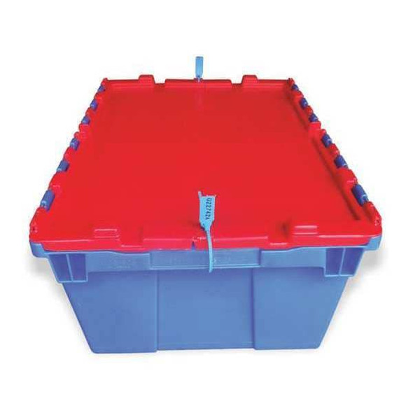 Elc Security Products Pull-Tight Seals,Blue,Unfinished,PK250 060H14PPBL