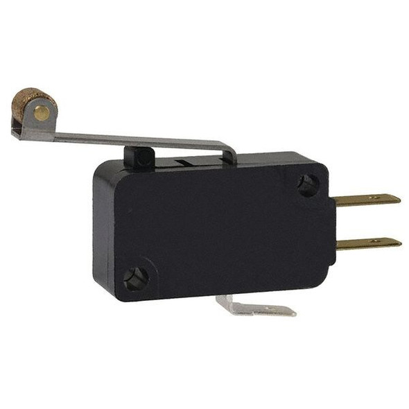Miniature Snap Action Switch, Lever, Long, Roller Actuator, SPDT