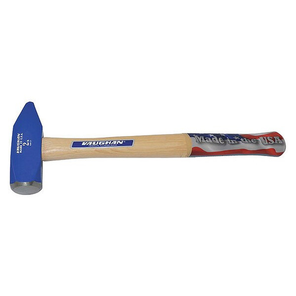 Vaughan Cross Pein Hammer,2 lb.,14-1/2,Hickory S32