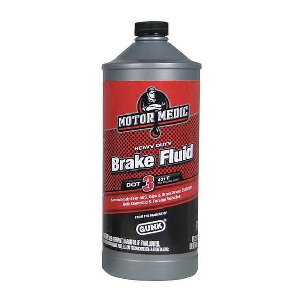 Motor Medic 1 qt FMSS 116, SAE J-1703 Brake Fluid - Bottle M4432