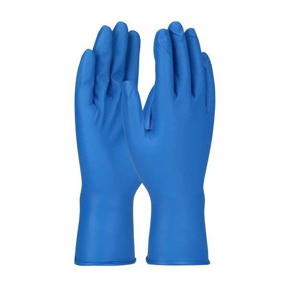 Pip Disposable Gloves, Blue, 3XL, 12, PK48 67-308/XXXL Pip Disposable Gloves, Blue, 3XL, 12, PK48 67-308/XXXL