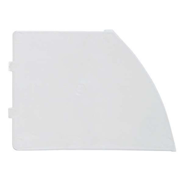 Quantum Storage Systems BinDivider,4.25inL,Plastic,Clear,PK4 DIV400