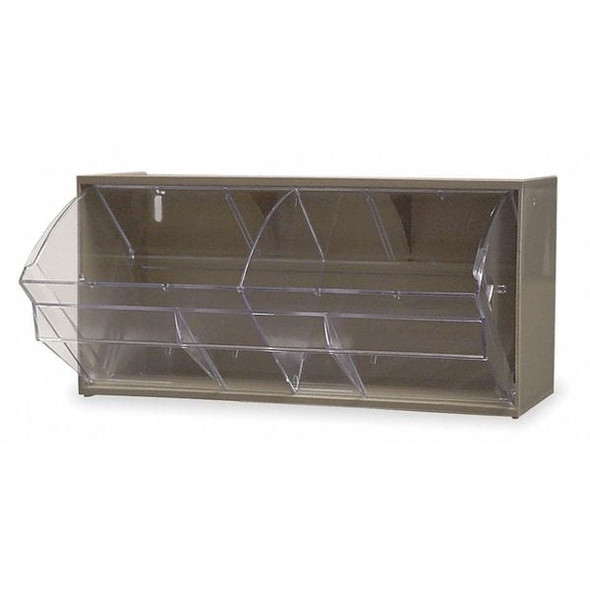 Quantum Storage Systems BinDivider,4.25inL,Plastic,Clear,PK4 DIV400