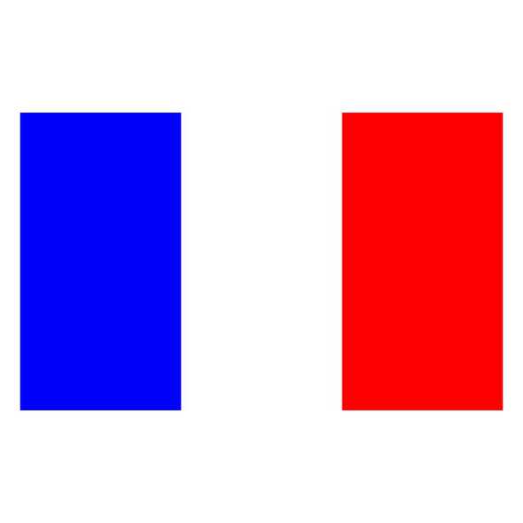 Annin Flagmakers France Flag,5x8 Ft,Nylon 192691