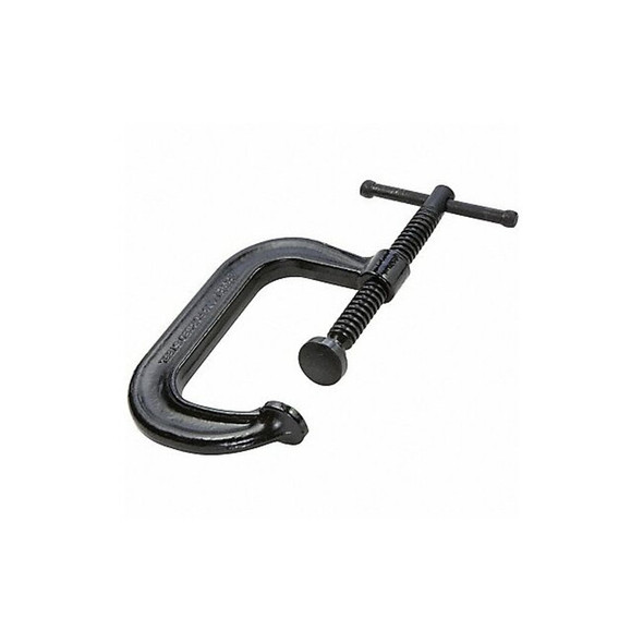 Bessey C-Clamp,6 in Maximum Opening,Black CDF406