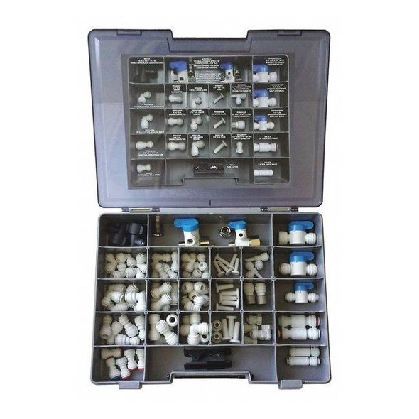 Service Repair Kit, 1/4 in, 3/8 in, 5/16 in Tube Size, White