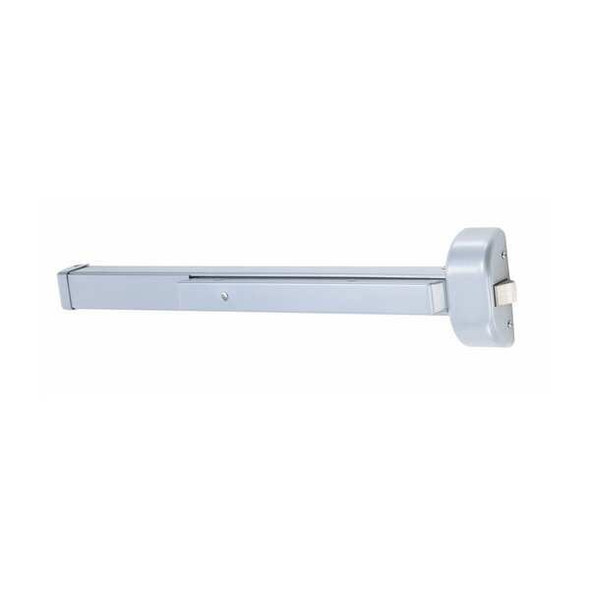 Arrow Lock Rim Exit Device,Satin Aluminum,Passage S1250E AL