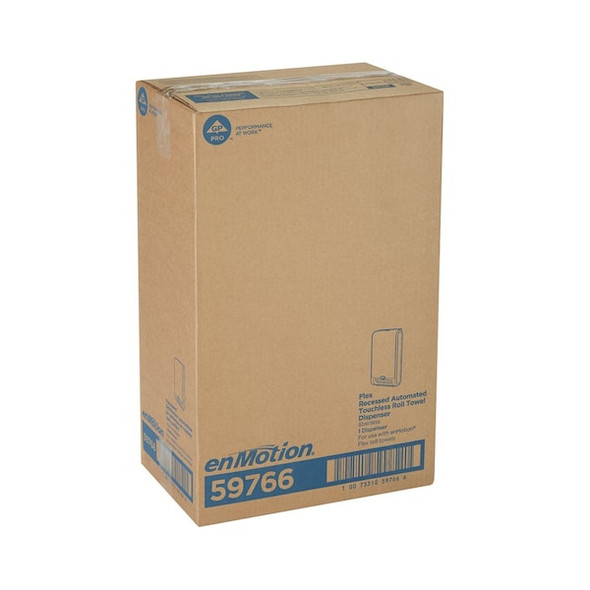 Georgia-Pacific enMotion Flex Automatic Touchless Paper Towel Dispenser, Stainless Steel 59766