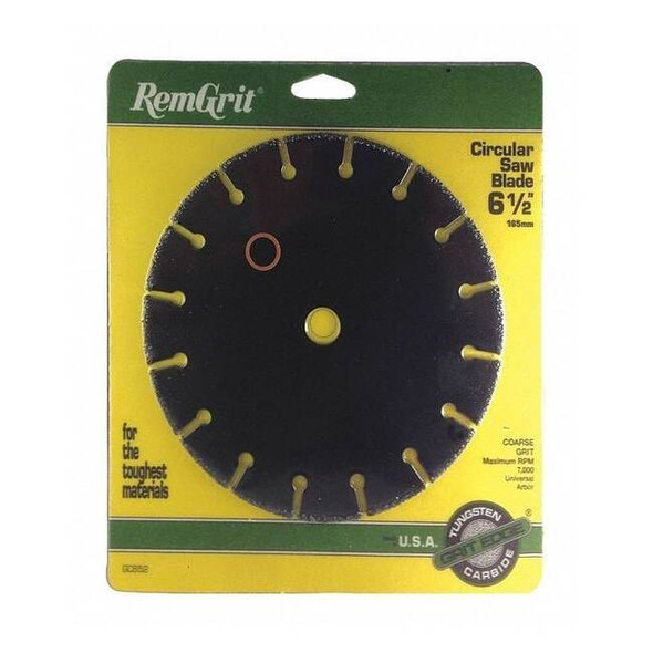 Remgrit Coarse Grit,7",Carbide Circular Blade GC703