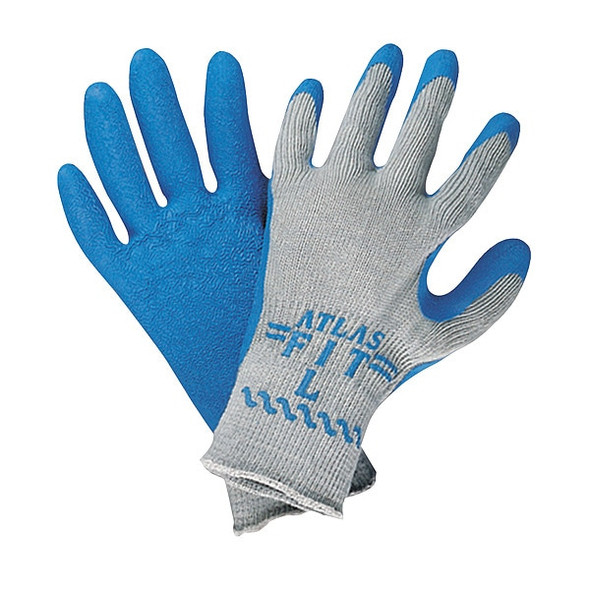 Showa Coated Gloves,Blue/Gray,L,PR 300L09 Showa Coated Gloves,Blue/Gray,L,PR 300L09